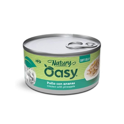 OASY Cat Adult Natury Chicken Con Ananas Soft Jelly - 150GR - 