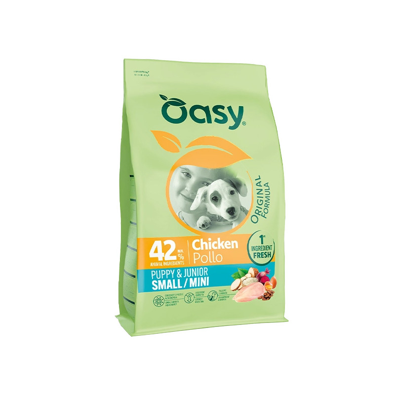 OASY Original Formula Dog Puppy & Junior Small Mini Chicken - 2KG