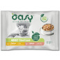 OASY Bocconcini in Salsa Adult Multipack per Gatti Sterilized - da 85 Gr.