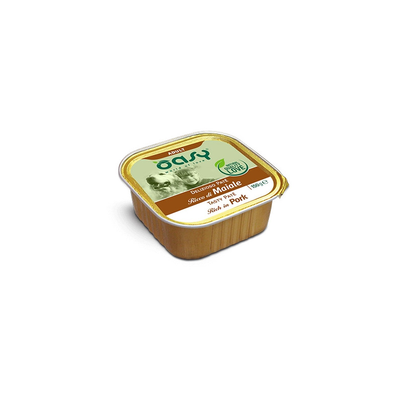 OASY Delizioso Pâté Grain Free Porc - 150GR OASY Delizioso Pâté Grain Free Porc - 150GR