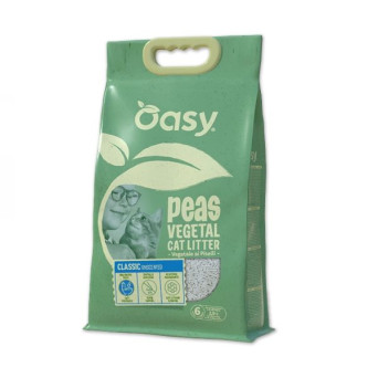 OASY Litière Vegetale Piselli Classic Unscented - 10LT - 