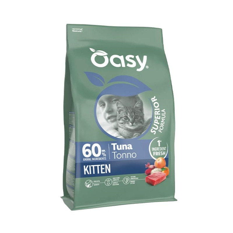 OASY Superior Formula Cat Kitten Tonno - 1,50KG OASY Superior Formula Cat Kitten Tonno - 1,50KG