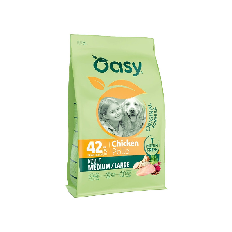 OASY Original Formula Dog Adult Medium Large Hähnchen - 2KG OASY Original Formula Dog Adult Medium Large Hähnchen - 2KG