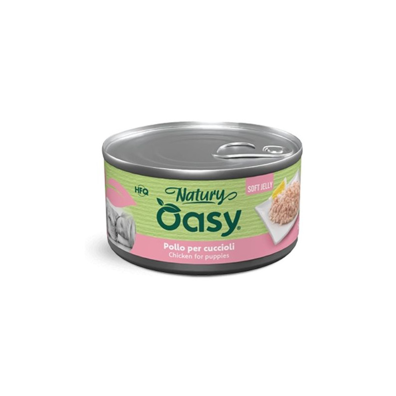 OASY Dog Puppy Natury con Pollo Soft Jelly - 150GR