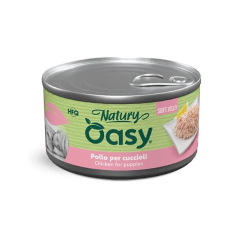OASY Dog Puppy Natury con Poulet Soft Jelly - 150GR - 