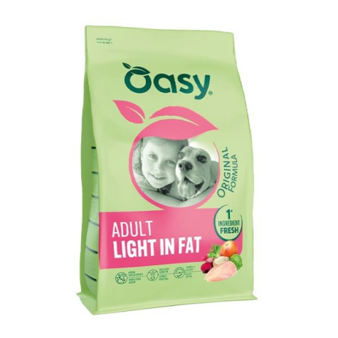 OASY Original Formula Dog Adult Light in Fat Chicken - 2KG - 