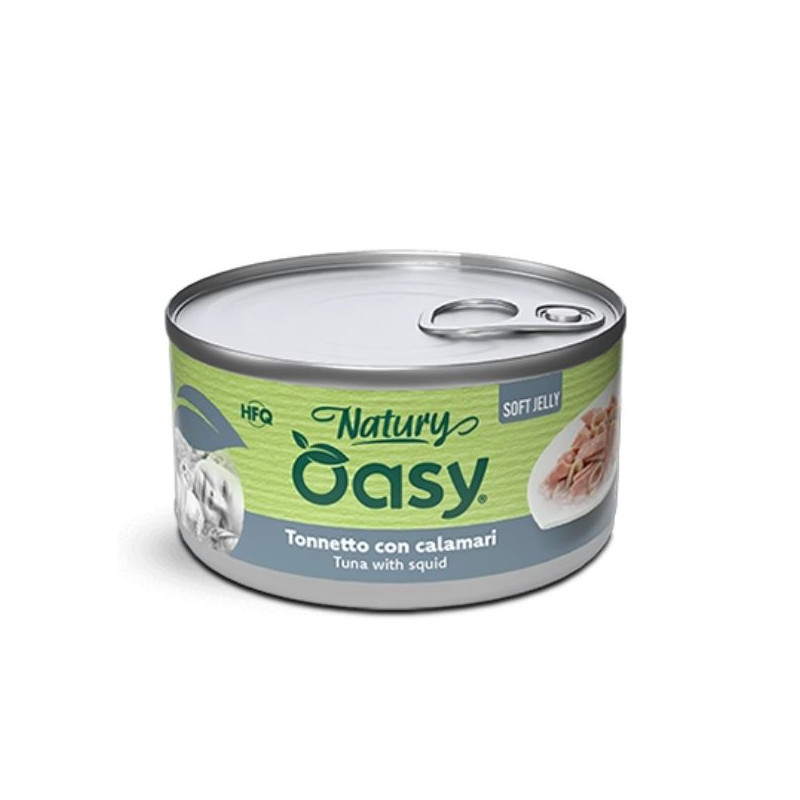 OASY Cat Adult Natury Tonnetto Con Calamari Soft Jelly - 150GR OASY Cat Adult Natury Tonnetto Con Calamari Soft Jelly - 150GR