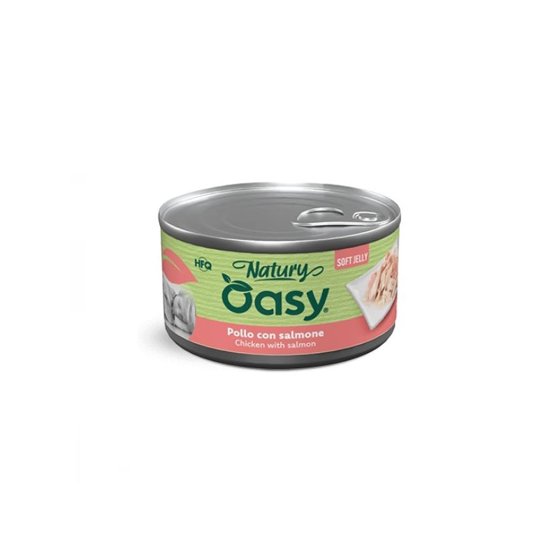 OASY Dog Natury Poulet Con Saumon Soft Jelly - 150GR