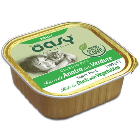 OASY Delizioso Paté Ricco di Canard con Verdure - 100GR -