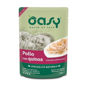 OASY Specialità Naturale Hähnchen con Quinoa - 70GR - 
