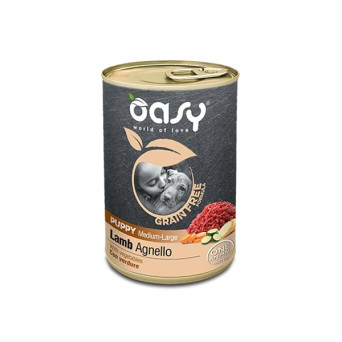 OASY Grain Free Puppy Medium & Large con Agneau - 400GR - 