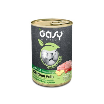 OASY Grain Free Adult Medium & Large con Chicken - 400GR - 