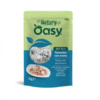 OASY Cat Natury Tonnetto Con Orata Soft Jelly - 70GR -