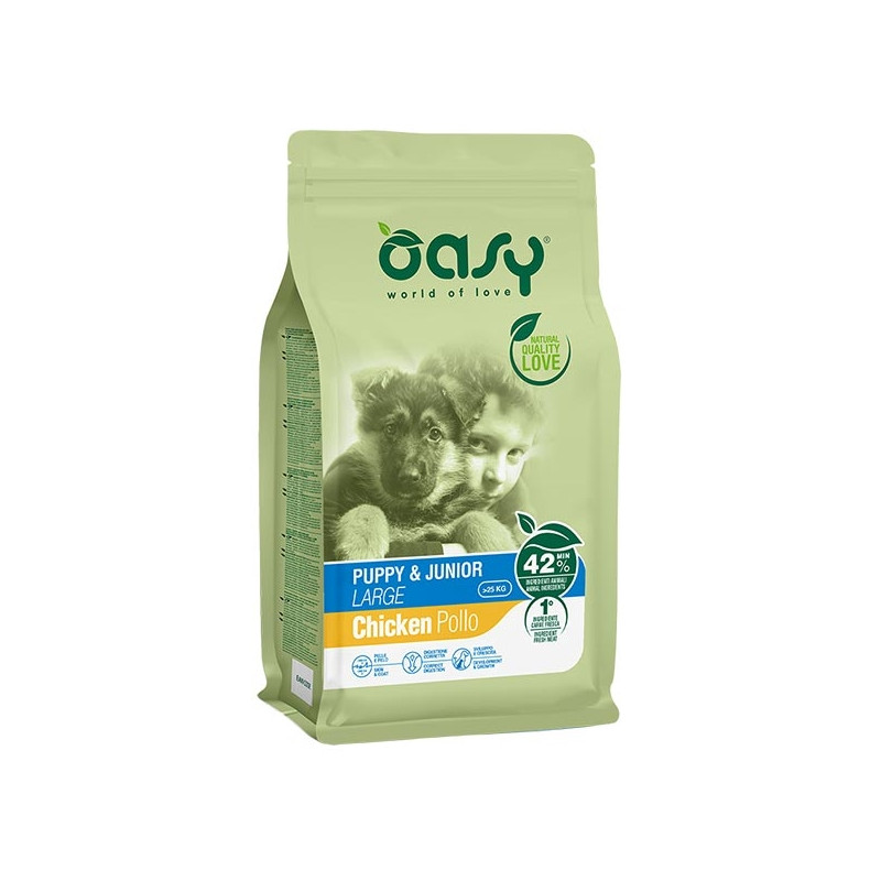OASY Puppy & Junior Large con Hähnchen - 10KG