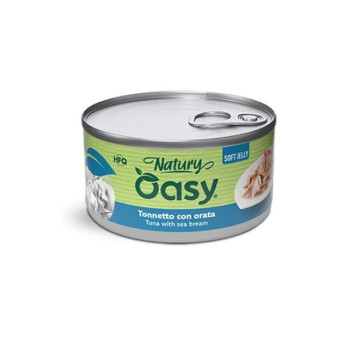 OASY Cat Adult NaturyTonnetto Con Orata Soft Jelly - 150GR - 