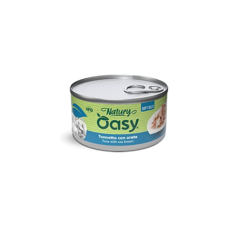 OASY Cat Adult NaturyTonnetto Con Orata Soft Jelly - 150GR