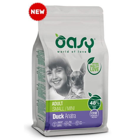 OASY One Animal Protein Adult Small & Mini con Canard - 800GR - 