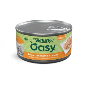 OASY Dog Natury Poulet Con Patate E Carote Soft Jelly - 150GR - 