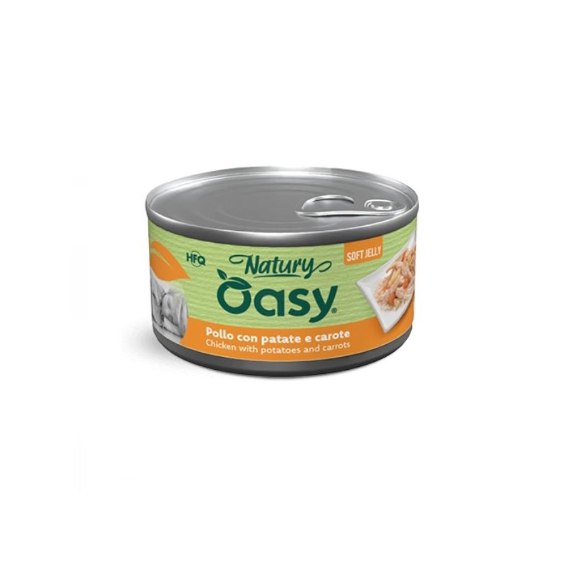 OASY Dog Natury Poulet Con Patate E Carote Soft Jelly - 150GR OASY Dog Natury Poulet Con Patate E Carote Soft Jelly - 150GR