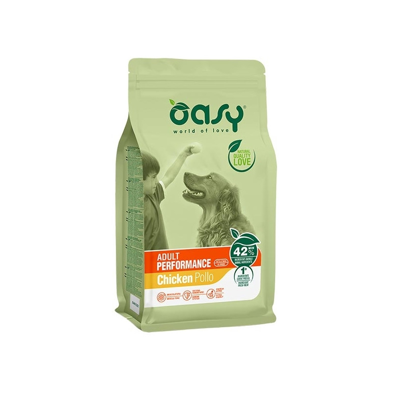 OASY Adult Performance con Poulet - 12KG