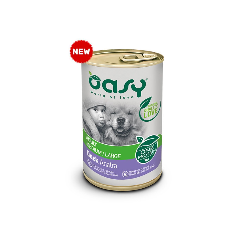 OASY Dog One Protein Adult Medium Large Canard - 400GR