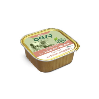 OASY Delizioso Pâté Grain Free Saumon con Verdure - 150GR -