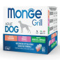 MONGE Grill Adult Multibox Mix Salmon - Pork - Lamb - da 100 Gr.