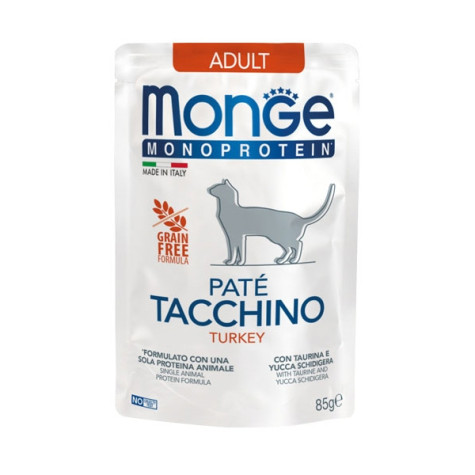 MONGE Natural Superpremium Monoprotein Dinde - 85GR - 