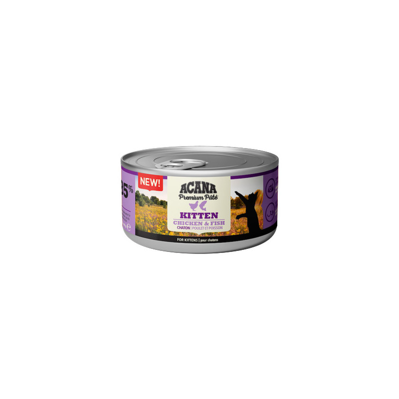 Acana Kitten Cat Premium Pâté Chicken 85 g Acana Kitten Cat Premium Pâté Chicken 85 g