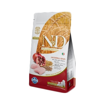 Farmina Natural & Delicious Ancestral Grain Puppy Starter con Pollo e Melograno - 800GR - 