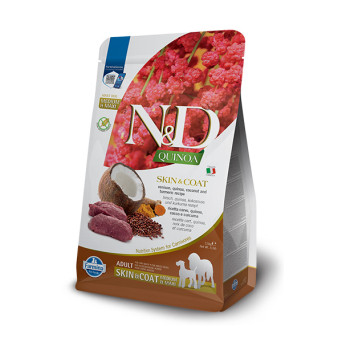 Farmina Natural & Delicious Medium & Maxi Quinoa Skin & Coat Cervo Grain Free - 2,50KG - 
