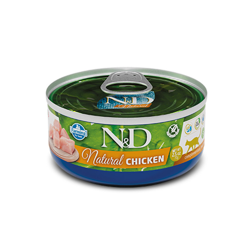 Farmina Natural & Delicious Natural Pollo - 140GR Farmina Natural & Delicious Natural Pollo - 140GR
