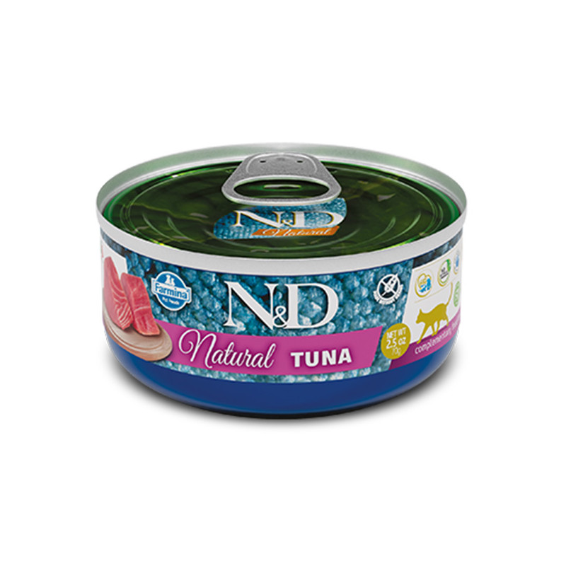 Farmina Natural & Delicious Natural Tonno - 140GR Farmina Natural & Delicious Natural Tonno - 140GR
