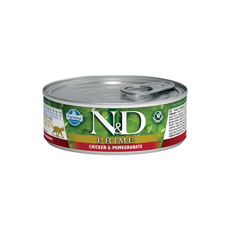 Farmina Natural & Delicious Prime con Pollo e Melograno - 80GR