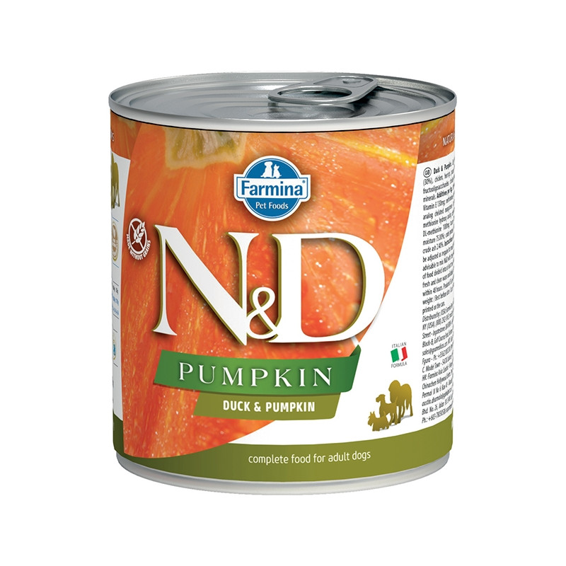 Farmina Natural & Delicious Pumpkin con Anatra e Zucca - 285GR Farmina Natural & Delicious Pumpkin con Anatra e Zucca - 285GR