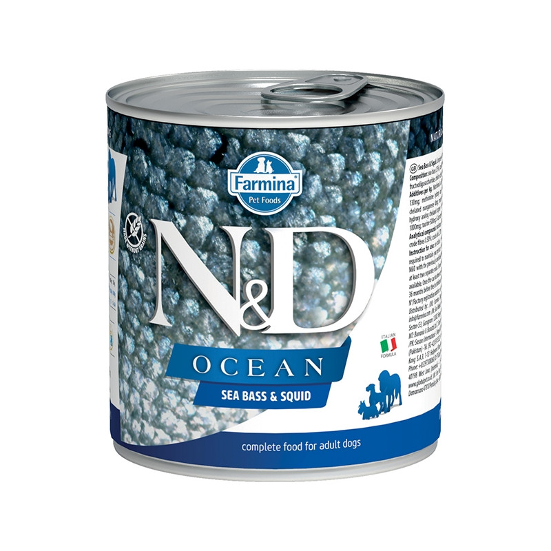 Farmina Natural & Delicious Ocean con Spigola e Calamari - 285GR