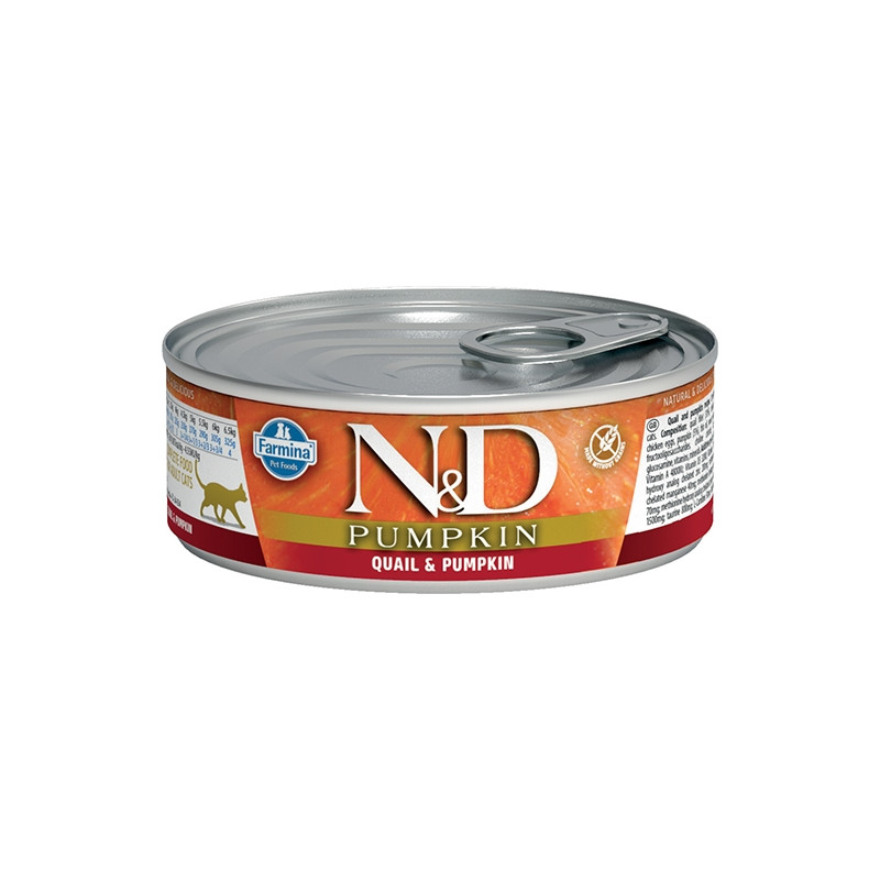 Farmina Natural & Delicious Pumpkin con Quaglia e Zucca - 70GR Farmina Natural & Delicious Pumpkin con Quaglia e Zucca - 70GR