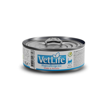 Farmina Vet Life Hypoallergenic Cat Maiale e Patate - 85GR - 