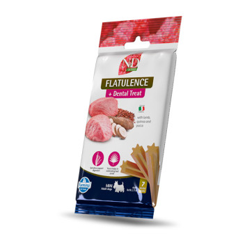 Farmina Natural & Delicious Adult Mini Quinoa Dental Treat Flatulence Agnello - 60GR - 