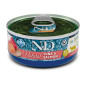 Farmina Natural & Delicious Natural Tonno & Salmone - 80GR