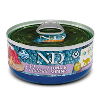 Farmina Natural & Delicious Natural Tonno & Gamberetti - 70GR - 