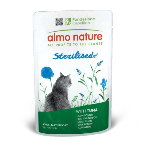 Almo Nature Cat Sterilised mit Thunfisch - GR - 
