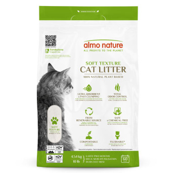 Almo Nature Cat Litter Soft Texture - 4,54KG - 