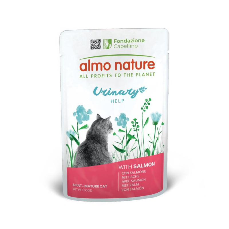 Almo Nature Cat Urinary Help con Salmone - 70GR Almo Nature Cat Urinary Help con Salmone - 70GR