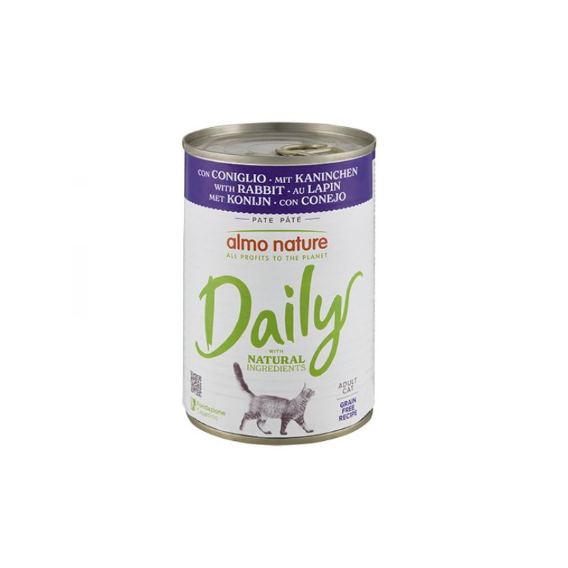 Almo Nature Daily Menu Cat con Coniglio - 400GR Almo Nature Daily Menu Cat con Coniglio - 400GR