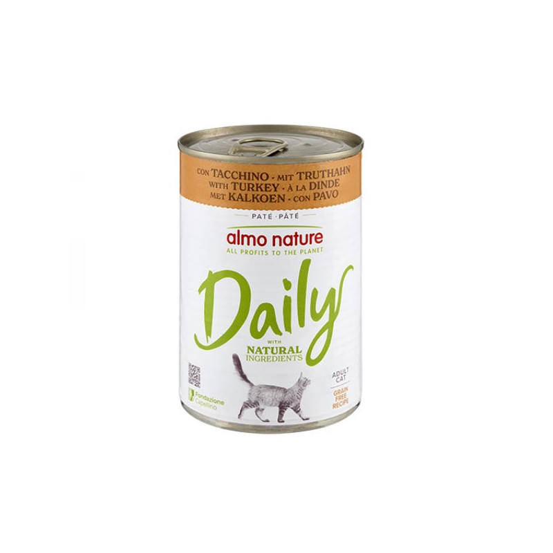 Almo Nature Daily Menu Cat con Tacchino - 400GR Almo Nature Daily Menu Cat con Tacchino - 400GR