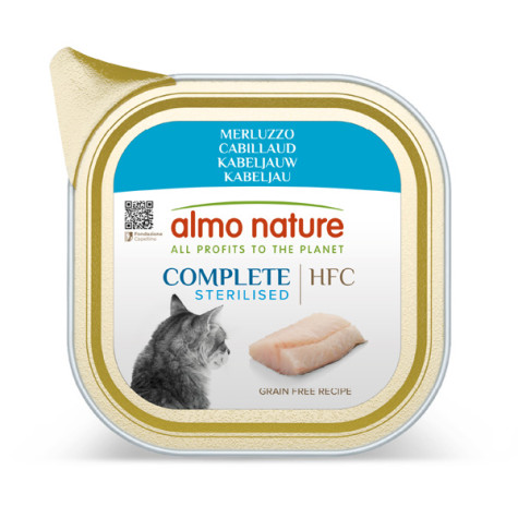 Almo Nature Complete HFC Sterilised Angus Merluzzo - 85GR - 