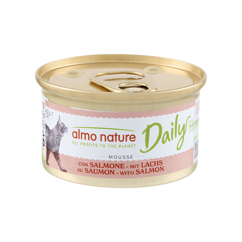 Almo Nature Daily Menu Cat Mousse con Salmone - 85GR Almo Nature Daily Menu Cat Mousse con Salmone - 85GR