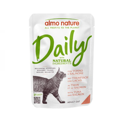 Almo Nature Daily Menu con Tonno e Salmone - 70GR - 