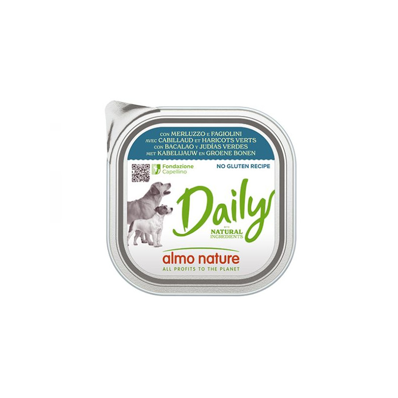 Almo Nature Daily Menu with Merluzzo and Fagiolini - GR